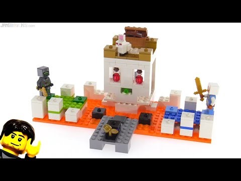🔄 LEGO Minecraft The Skull Arena review! 21145 re upload