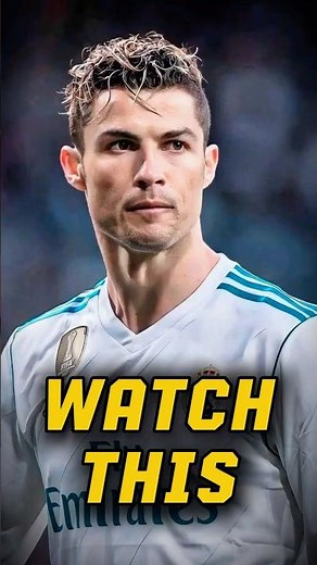 Cristiano Ronaldo’s Powerful Message