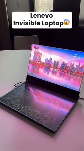 The transparent laptop !!!