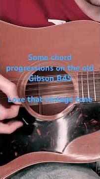 #gibsonguitars #gibsonb45 #12stringguitar #vintagetone #vintageguitars