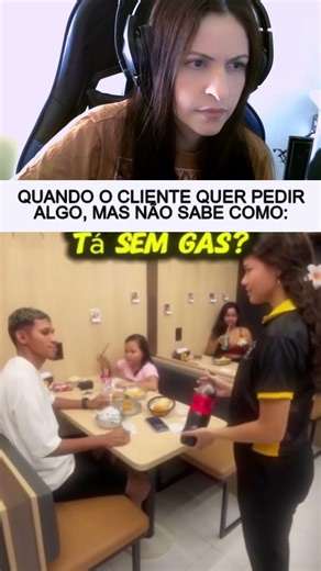 Quando o cliente é tímido kkkkkk