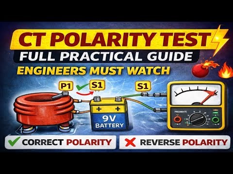 CT polarity Test || CT का पोलेरिटी टेस्ट कैसे करते हैं