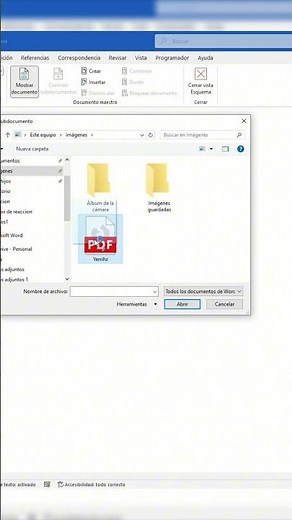 How to convert a PDF document to Microsoft Word, Watch #yerrihz #word