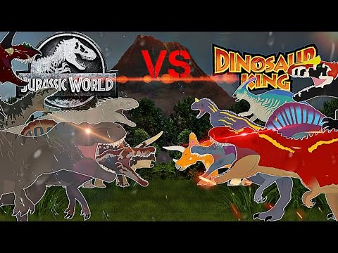 Jurassic World vs Dinosaur king
