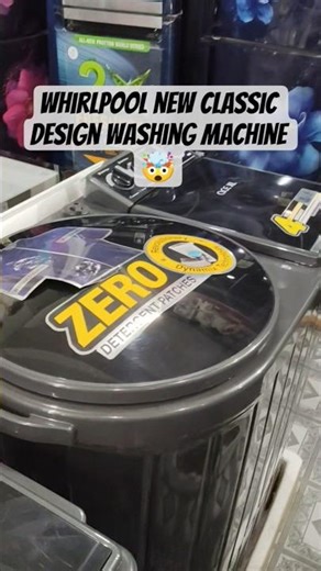 Whirlpool new classic washing machine 🤯 #viral #shorts