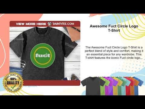 Awesome Fuct Circle Logo T-Shirt