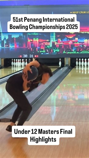 STRIKE Academy (Bowling) on Instagram: "🎳 U12 Masters Highlights | 51st Penang International Bowling Championships 2025 ✨ Here are the video highlights at the U12 Masters, showcasing grit, focus, and some fantastic shot-making from our young bowlers. From clutch spares to confident strikes, these athletes competed with heart and maturity beyond their years. Proud of the effort, composure, and fighting spirit on display. Keep learning, keep growing, and enjoy the journey! 💪ὒ