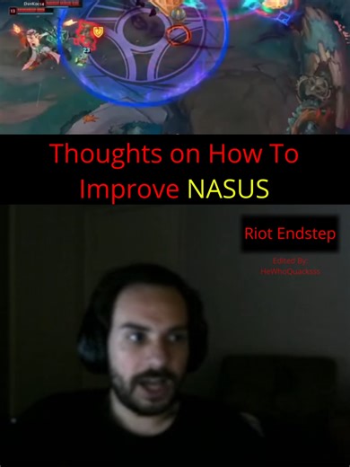 Improving Nasus in League of Legends Strategies