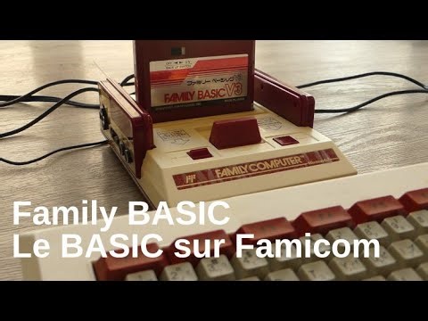 Programmer sur Famicom en BASIC avec le Family Basic