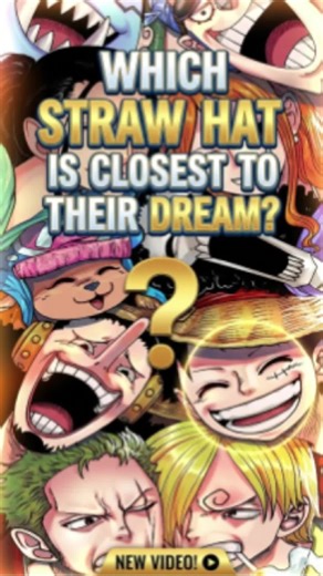 Which Straw Hat is closest to their dream now? Surprises await you! #anime #onepiece #luffy #zoro #robin