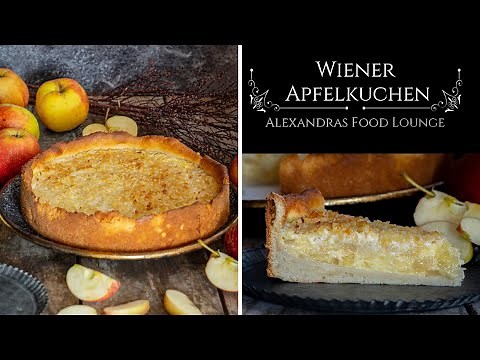 Super leckerer Apfelkuchen nach Wiener Art!/Quarkölteig und Pudding