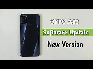Oppo A53 Software Update | New Latest Version | System Update