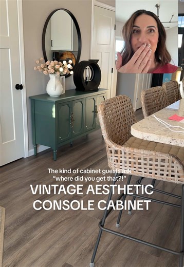 Stylish Vintage Aesthetic Console Cabinets on Sale