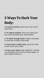 3.2M views · 31K reactions | 5 ways to hack your body.. | Growth Vibes | Facebook
