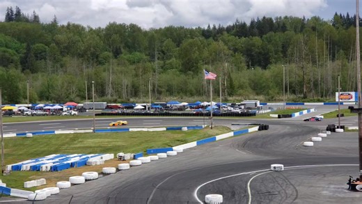 Pro Lates have hit the track for the 1st time today. | Evergreen Speedway