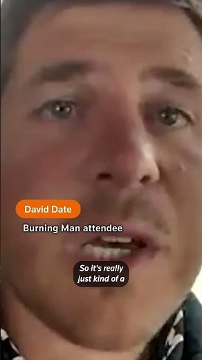 How did people get trapped at Burning Man?