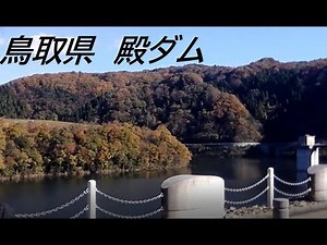 鳥取県「殿ダム」きれいなダムです