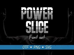 Sliced Sport Font - Athletic Font - Sporty Font - Otf - Open Type Font - Collegiate Font - SVG - PNG - Digital Download - Etsy