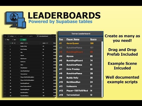 LivelyWebGL 3.0 Setup - 3. Leaderboards