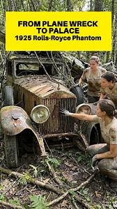 Rescuing a 1925 Rolls-Royce Phantom From a Plane Crash 🚗🛩️💥 #RollsRoyce #RollsRoycePhantom #Restoration #ClassicCars #LuxuryCars #satisfying #TimeLapse #forgotten #RareCars | Aank Chalysta