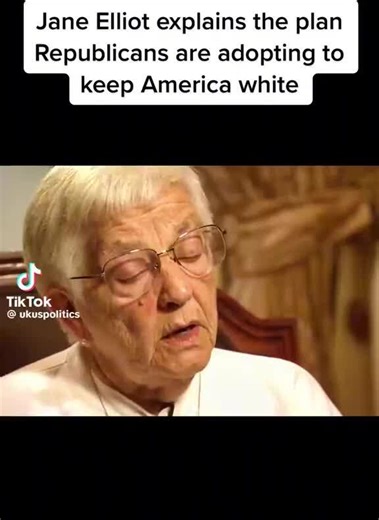Jane Elliott speaking facts! - NewsBreak