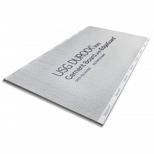 Reviews for USG Durock Brand 5/8 in. x 4 ft. x 8 ft. Cement Board with EdgeGuard | Pg 1 - The Home Depot