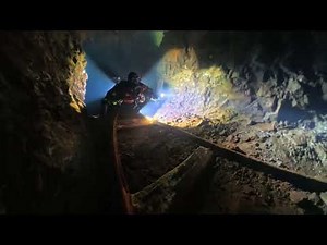 Exploring the Horse-Driven Pump and Wagon - Långban Mine Dive with Plura Divers