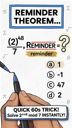 Reminder Theorem,Find the Reminder in 5 Second💯🔥#shorts#ssc#reminder#railway#ssccgl #sscexam #rrbs