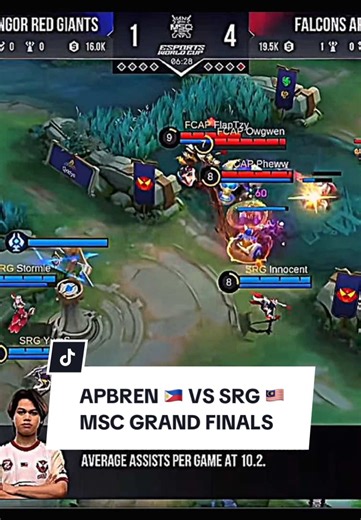 MSC Grand Finals: APBREN vs Selangor Red Giants - Game 2