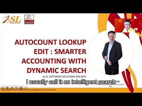 AUTOCOUNT LOOKUP EDIT : SMARTER ACCOUNTING WITH DYNAMIC SEARCH (EN)