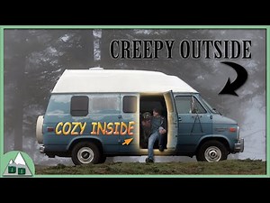 Inside My Creepy Camper Van | Basic Build Tour