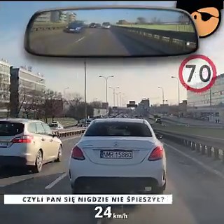 Ktoś mi wyjaśni czemu kierowcy na 70 nie jadą 70? Jak jechałem autostradą w Wiedniu to każdy pas jechał równo 80, nikt szybciej i nikt wolniej, płynna jazda, nikt sobie nie siedzi na zderzaku. Bardzo dziwne uczucie