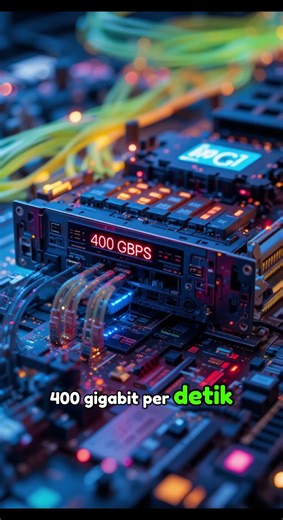 Godspeed! 400Gbps NIC Faster Than the Human Brain! #400GbpsNIC #InternetSpeed