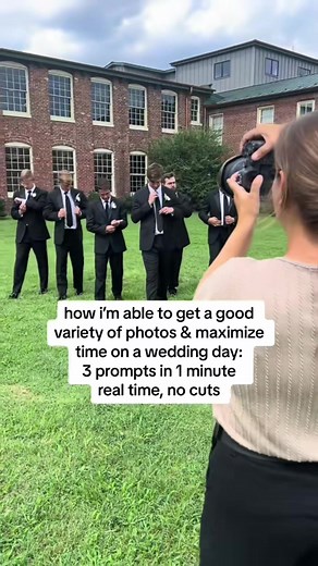 The right photographer knows how to maximize your time instead of prolonging it (unless you just want to, of course 😜). Your wedding day experience looks very different depending on the photographer that you hire. So, if you’re looking for someone that is seasoned and experienced, that confidently and comfortably guides you along the way, that can command a space and take lead, relieving you of all your decision making while making you feel and look GREAT, you may have found your girl 👀 #2026b