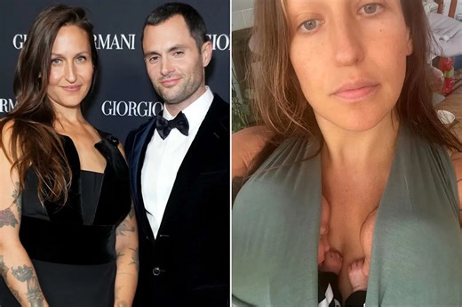 Penn Badgley Shares Update on His Identical Twin Babies and Whether He Plans to Reveal Their Names