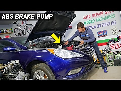 HYUNDAI SONATA ABS BRAKE PUMP LOCATION REPLACEMENT EXPLAINED