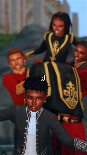 love my lil stories 🫶🏽😊full episodes are on my channel ⚔️🥀 | Sims 4 Royalty Gameplay