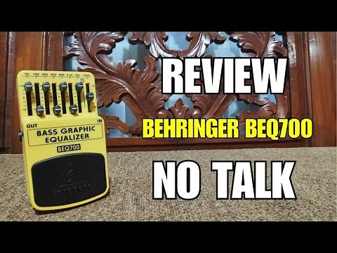 Review (Sound Test) Behringer BEQ700 (NO TALK)