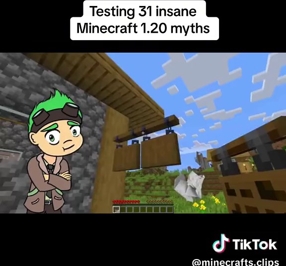 Minecraft on TikTok