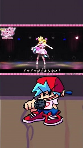 FNF × KIMI IDOL PRECURE (笑顔のユニゾン SONG) BF vs CURE IDOL Version part 2