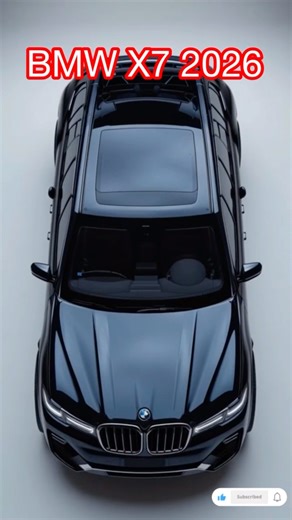 BMW X7 2026 | Futuristic Luxury SUV in Clear Black | Next-Gen Design#BMW2026#BMWX7
