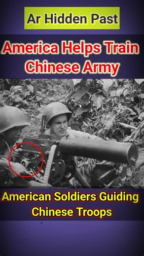 America Training Chinese Soldiers in WW2
