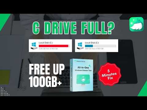 C Drive Almost Full? Fix It Now with WMaster Cleanup