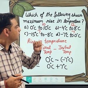 46K views · 803 reactions | Rise in Temperature - Integers Problem | Important Concept | Maths Solutions by Nand Kishore | Facebook