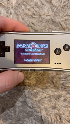 Day 23/31: Jackie Chan Adventures #gameboy #gameboymicro #retrogaming #day23