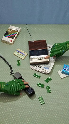 18K views | Warm Woolen Mittens理 The Gloves in Green. | Mother | Facebook