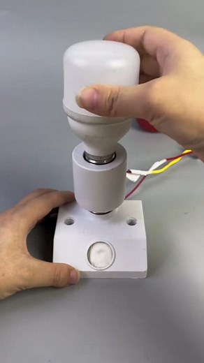 Motion Sensor Holder for Bulb #bulb #holder #viralreels | movie con Animation