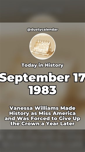 Vanessa Williams Made History as Miss America and Was Forced to Give Up the Crown a Year Later