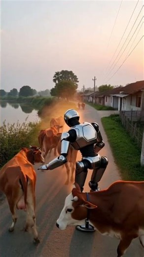 The Amazing Vir Robot Boy and His Cows: A Fun Adventure!