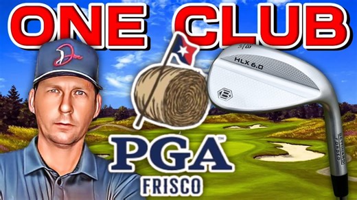 Playing 10 Holes With Only a 58-Degree Wedge!